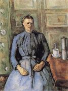 Paul Cezanne Woman with Coffee Pot oil painting reproduction